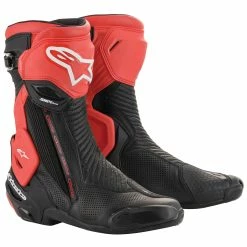 Alpinestars Men's SMX Plus V2 Vented Black/Red Boots