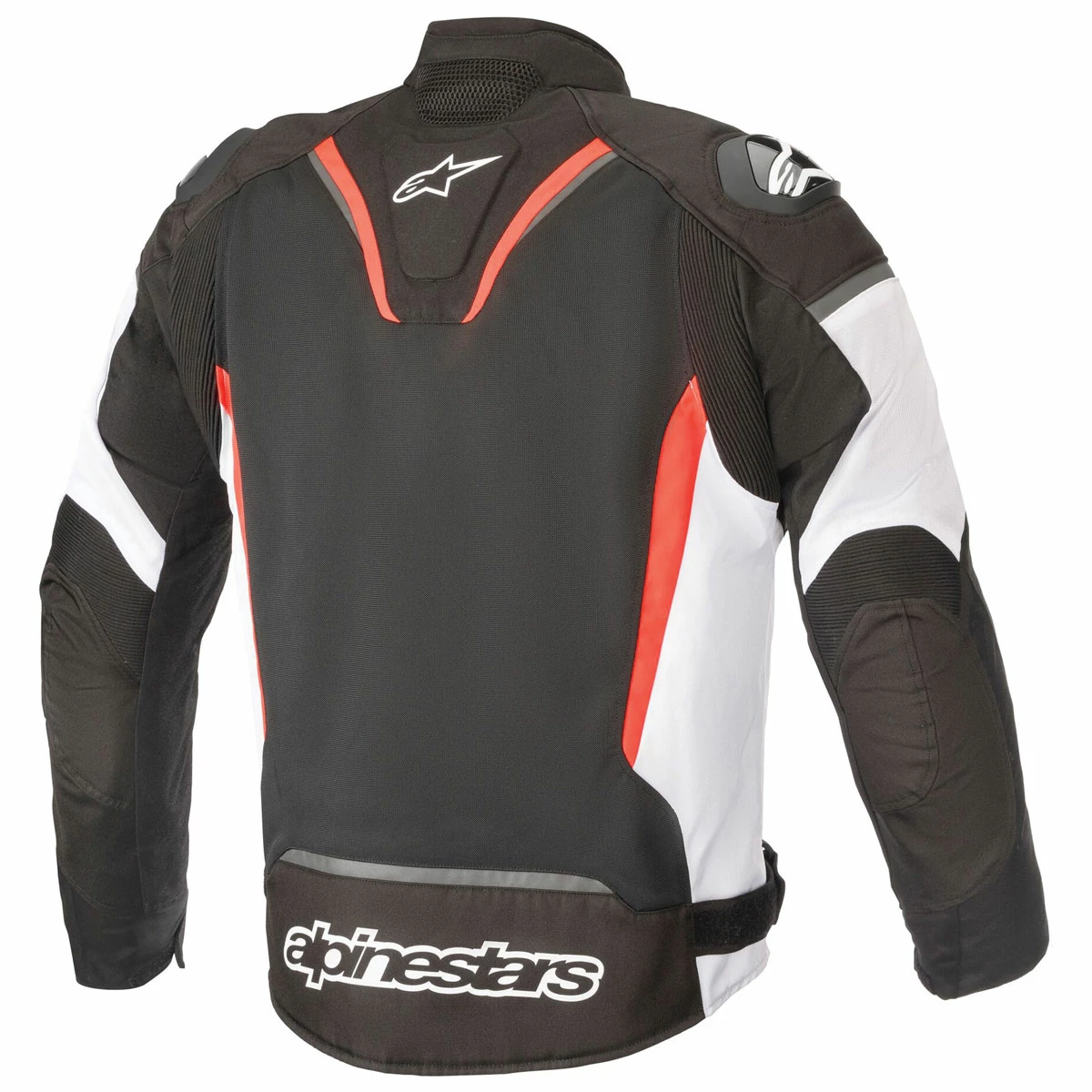 Alpinestars Men's T-GP R V2 Air Black/White/Red Fluo Jacket 4 Alpinestars Men's T-GP R V2 Air Black/White/Red Fluo Jacket - Image 2