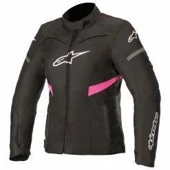 Alpinestars Women's Stella T-Kira Black/Fuchsia Waterproof Jacket