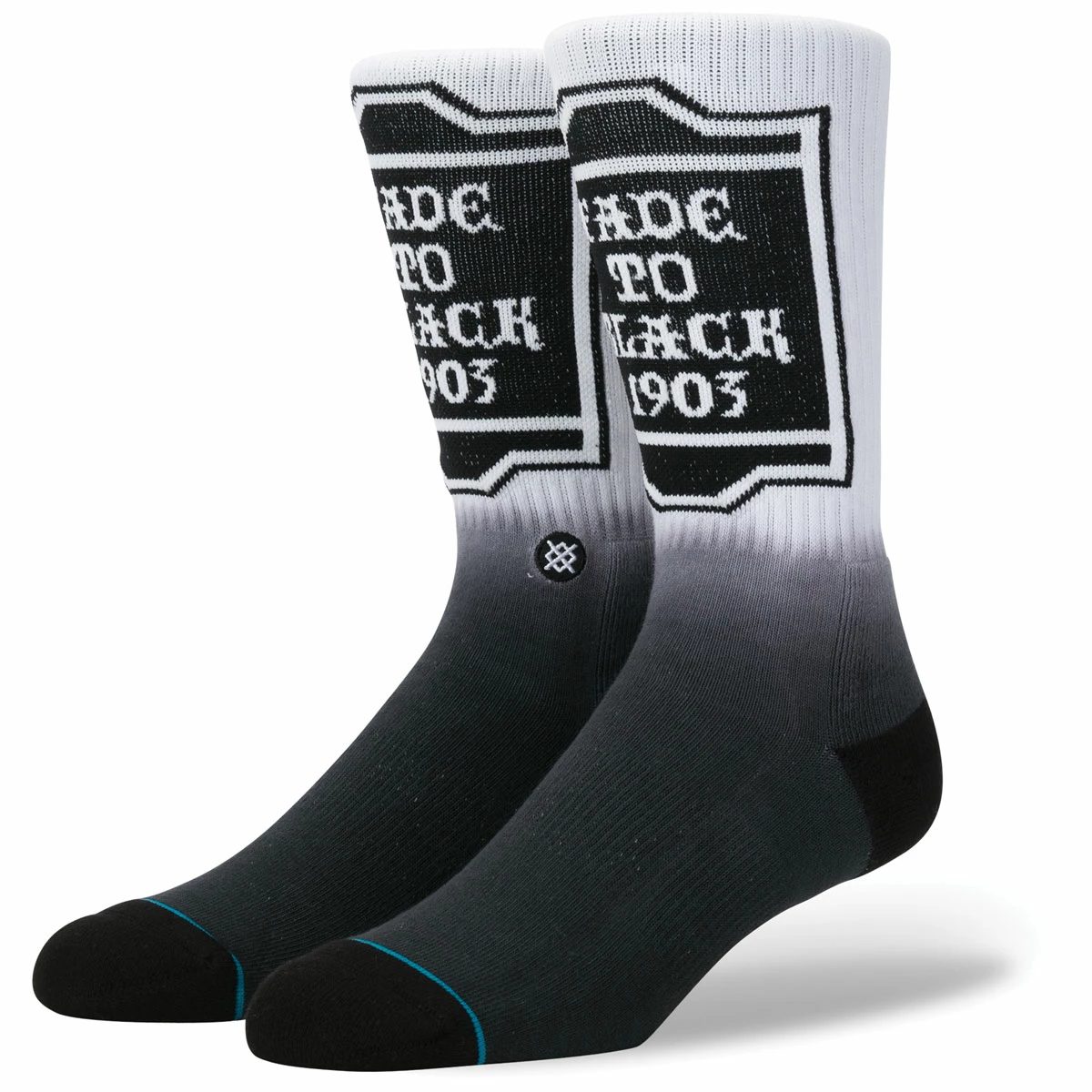 Stance Men's Harley Fade To Black Socks 3 Stance Men's Harley Fade To Black Socks