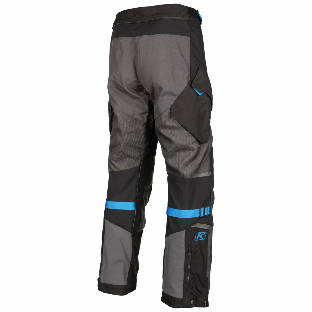 Klim Men's Baja S4 Black/Kinetik Blue Mesh Pants 4 Klim Men's Baja S4 Black/Kinetik Blue Mesh Pants - Image 2