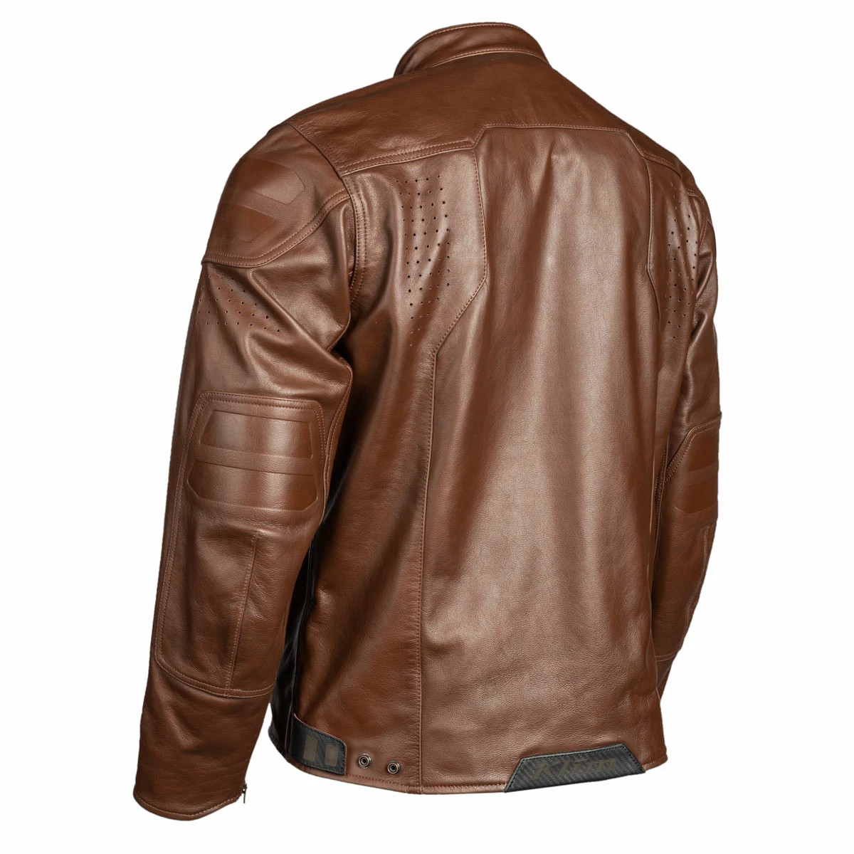 Klim Men's Sixxer Sienna Brown Leather Jacket 8 Klim Men's Sixxer Sienna Brown Leather Jacket - Image 6