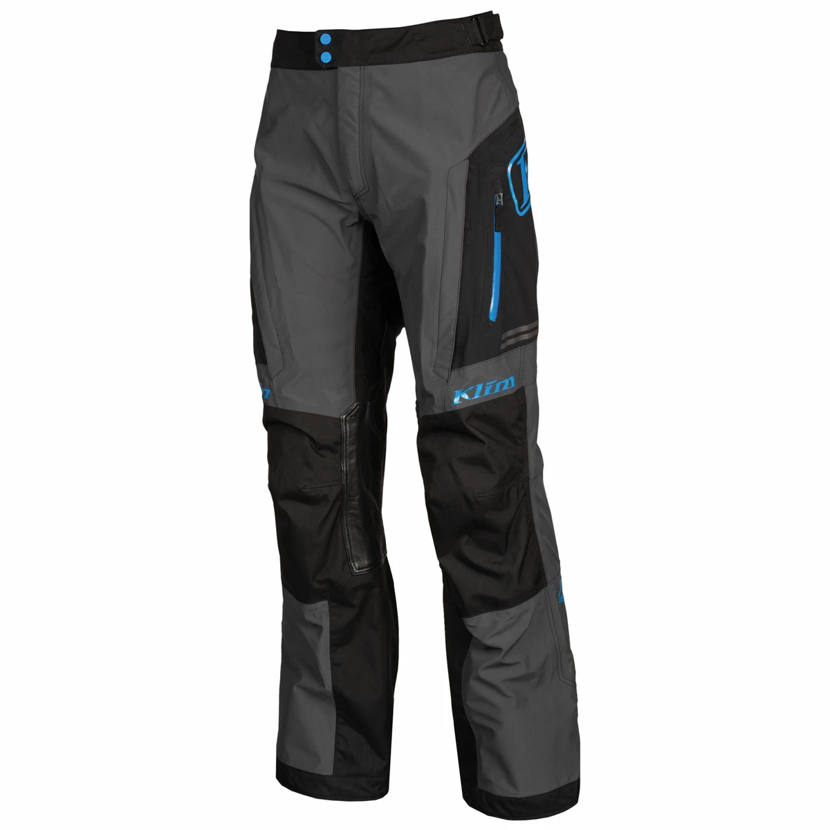 Klim Men's Traverse Black/Kinetik Blue Riding Pants 3 Klim Men's Traverse Black/Kinetik Blue Riding Pants