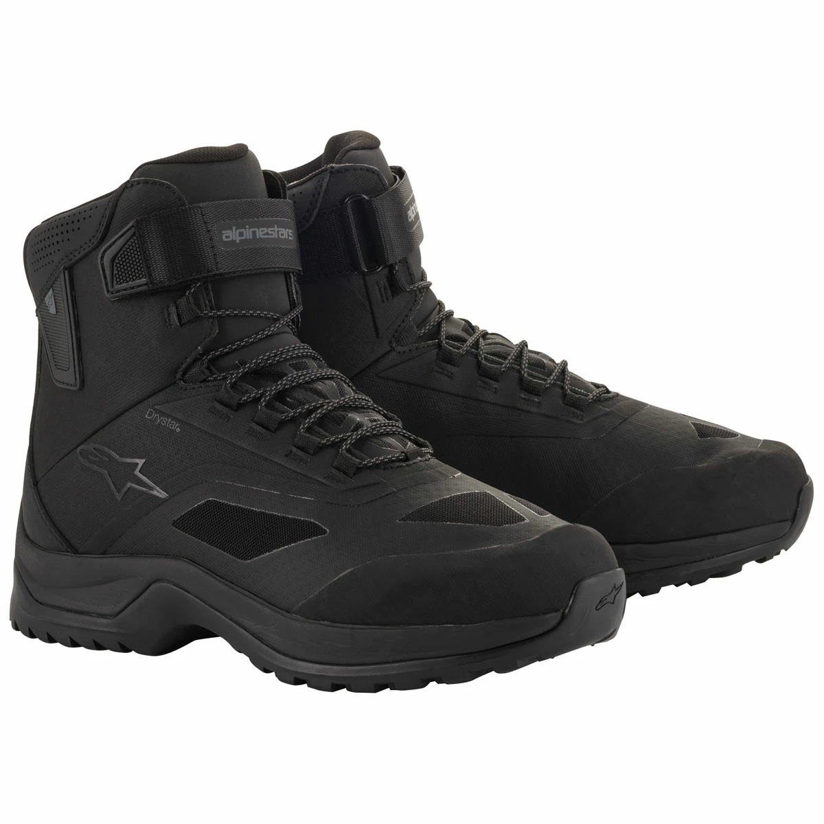 Alpinestars Men's CR-6 Drystar Black Riding Shoes 3 Alpinestars Men's CR-6 Drystar Black Riding Shoes