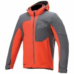 Alpinestars Men's Stratos V2 Techshell Drystar Red/Gray Jacket