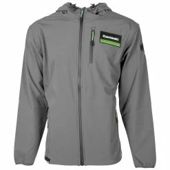 Factory Effex Men's Kawasaki Tech Charcoal Jacket