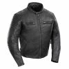 Joe Rocket Men's Sprint TT Black Leather Jacket 2 Joe Rocket Men's Sprint TT Black Leather Jacket -Outlet Jackets Store 440 2822 A V12