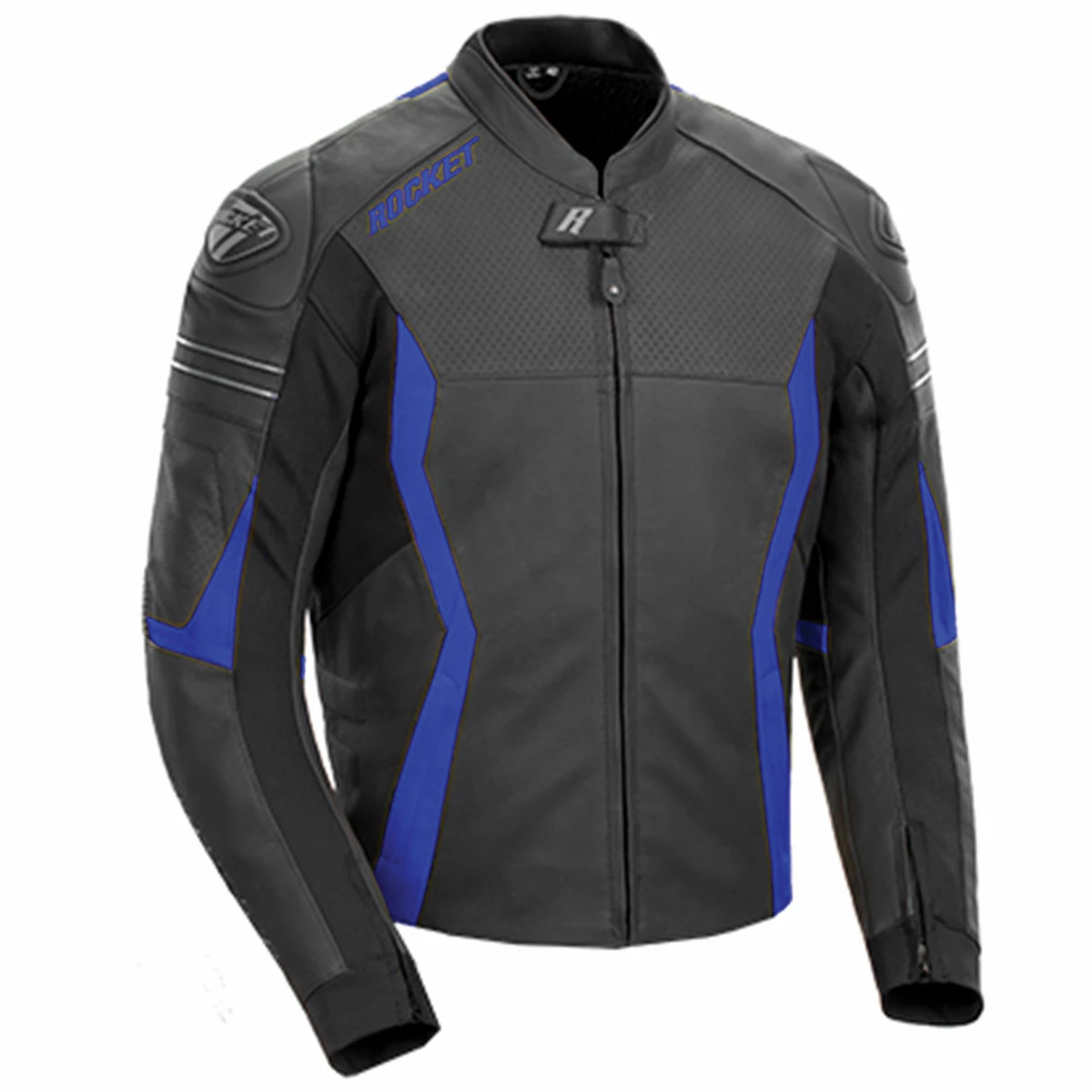 Joe Rocket Men's GPX Black/Blue Leather Jacket 3 Joe Rocket Men's GPX Black/Blue Leather Jacket