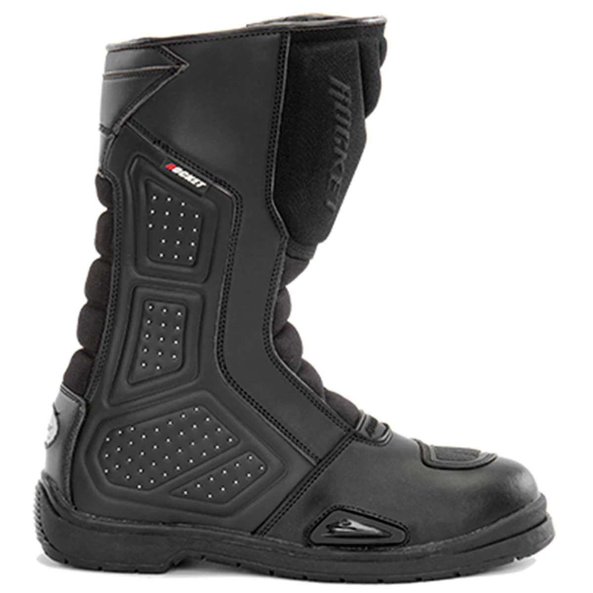 Joe Rocket Men's Sonic X Black Leather Boots 5 Joe Rocket Men's Sonic X Black Leather Boots - Image 3