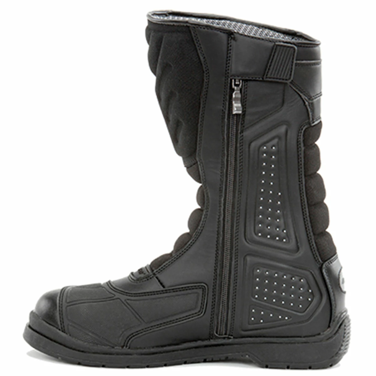 Joe Rocket Men's Sonic X Black Leather Boots 6 Joe Rocket Men's Sonic X Black Leather Boots - Image 4