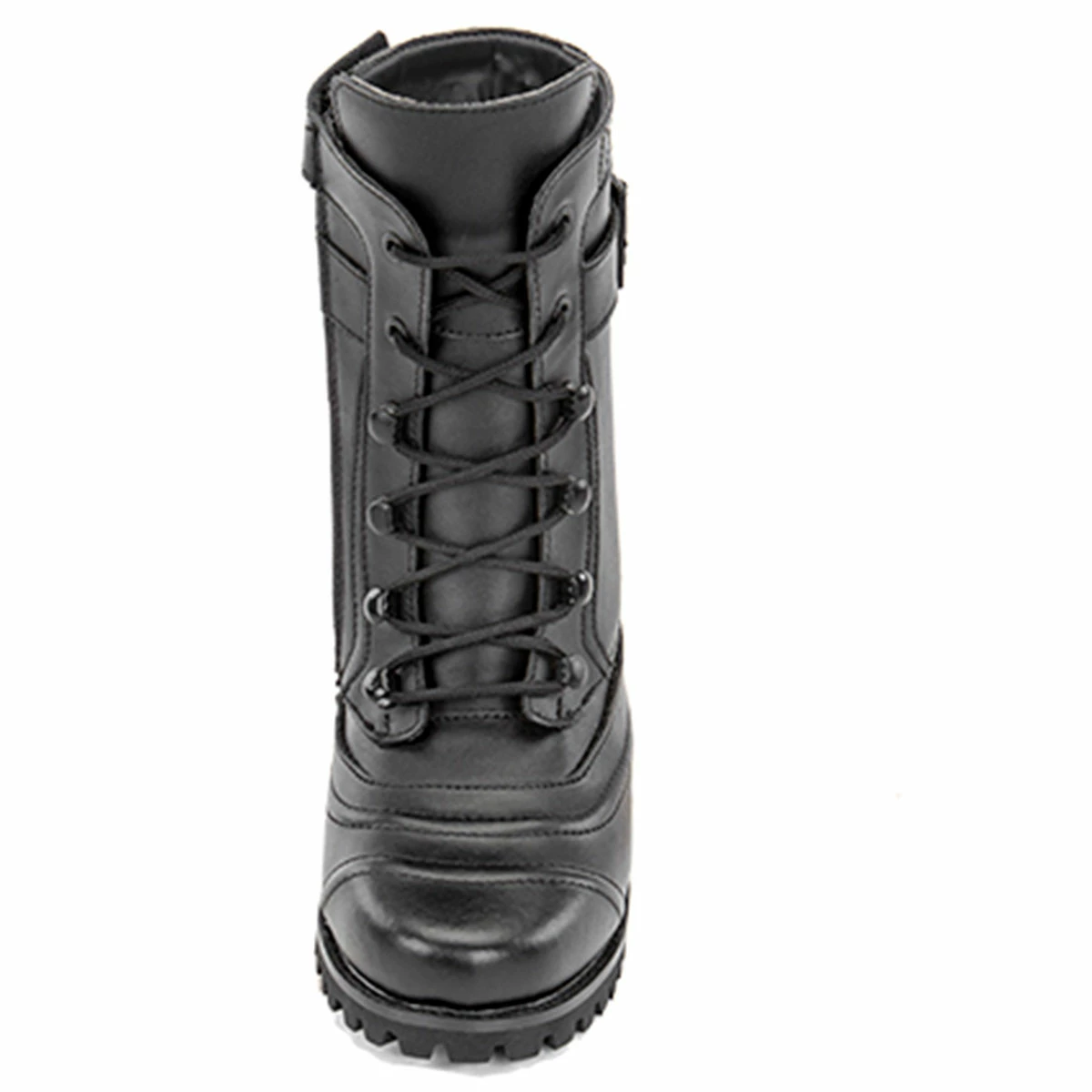 Joe Rocket Women's Combat Black Leather Boots 5 Joe Rocket Women's Combat Black Leather Boots - Image 3