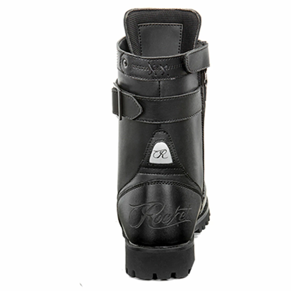 Joe Rocket Women's Combat Black Leather Boots 7 Joe Rocket Women's Combat Black Leather Boots - Image 5