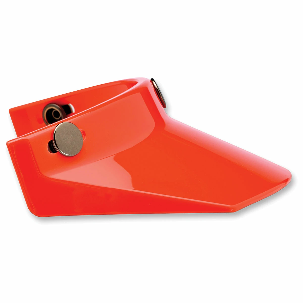 Biltwell Inc. 3-Snap Orange Moto Visor 3 Biltwell Inc. 3-Snap Orange Moto Visor
