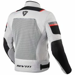 REV'IT! Men's Tornado 3 Silver/Black Mesh Jacket -Outlet Jackets Store 510 2342 B V3