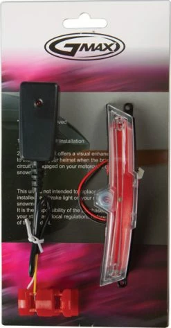 GMAX LED Wireless Red Brake Light Kit For GM 54, 67, And 78 Helmets