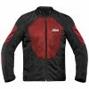 Speed And Strength Men's Hot Head Black/Red Mesh Jacket -Outlet Jackets Store 540 0628 A V3