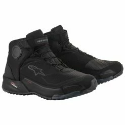 Alpinestars Men's CR-X Drystar Black Riding Shoes