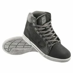 Street & Steel Men's Kickstarter Black Riding Shoes