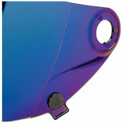 Biltwell Inc. Gringo S Gen 2 Rainbow Mirrored Flat Faceshield -Outlet Jackets Store 540 2266 C V3