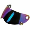 Biltwell Inc. Lane Splitter Gen 2 Rainbow Mirrored Faceshield -Outlet Jackets Store 540 2333 A V3