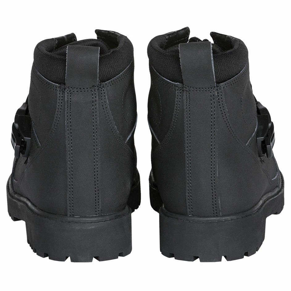 Street & Steel Men's Valor Black Leather Boots 5 Street & Steel Men's Valor Black Leather Boots - Image 3