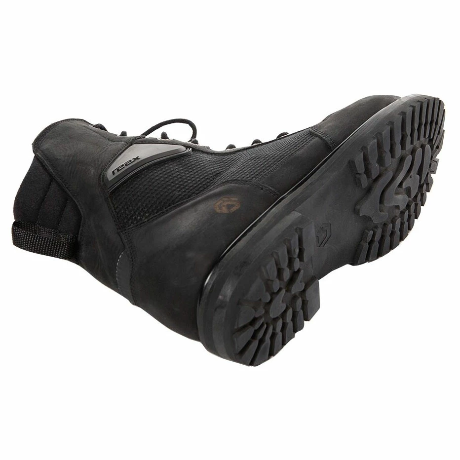 REAX Men's Tasker Black Leather Boots 6 REAX Men's Tasker Black Leather Boots - Image 4