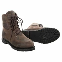 REAX Men's Tasker Brown Leather Boots