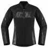 ICON Women's Hooligan Black Jacket 1 ICON Women's Hooligan Black Jacket -Outlet Jackets Store 540 3869 A V6
