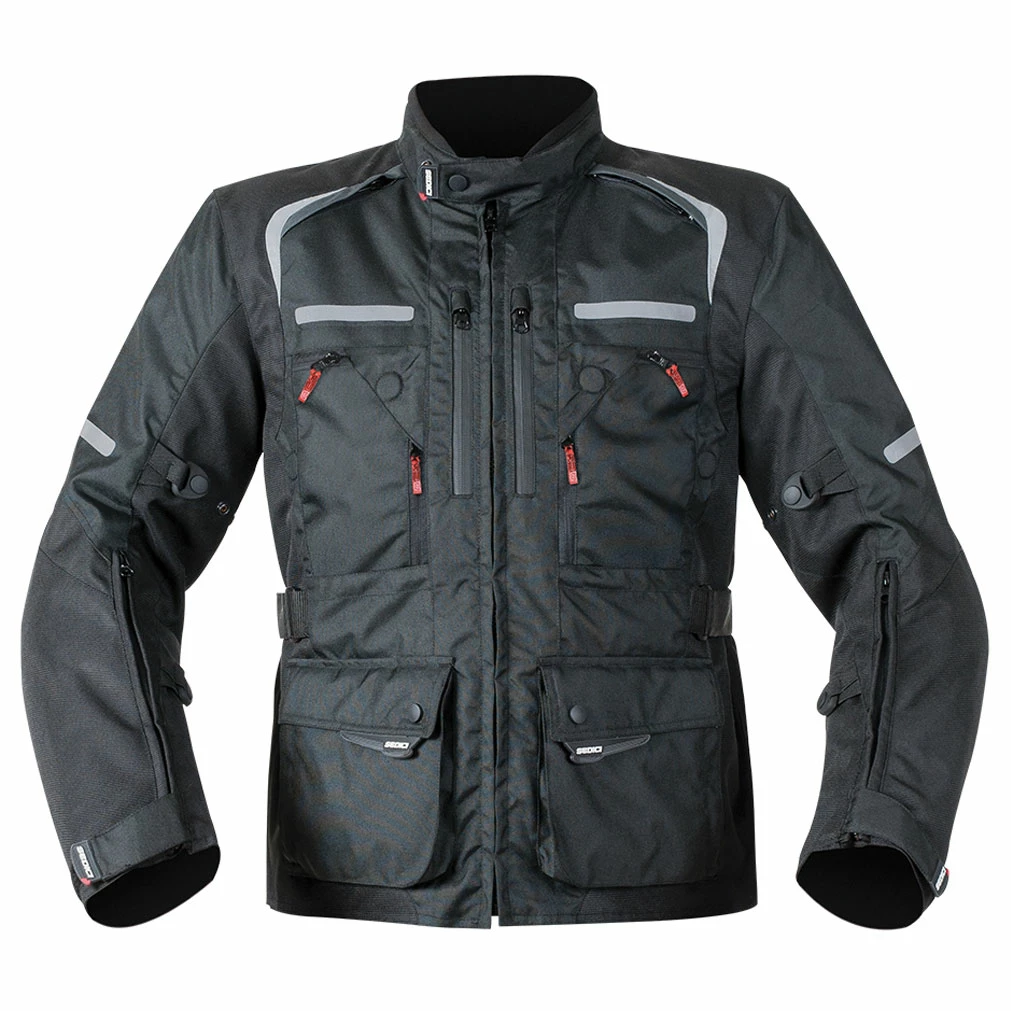 Sedici Men's Avventura Black Waterproof Jacket 4 Sedici Men's Avventura Black Waterproof Jacket - Image 2