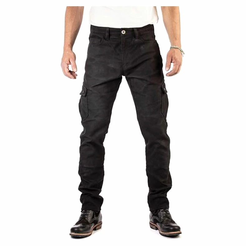Rokker Men's Black Jack Slim Cargo Pants 3 Rokker Men's Black Jack Slim Cargo Pants