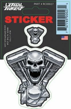 Lethal Threat Designs Lethal Threat V-twin Engine Decal