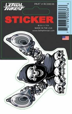 Lethal Threat Designs Lethal Threat Reaper Gun Decal