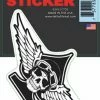 Lethal Threat Designs Lethal Threat Motorwork Skull Decal -Outlet Jackets Store 632 951 A V1