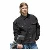 Allstate Leather Inc. Men's Black Denim Jacket -Outlet Jackets Store 634 242 A V4