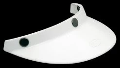 Bell 510 White 3-Snap Visor