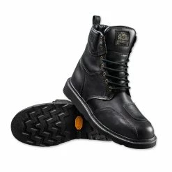 Roland Sands Design Men's Mojave Black Leather Boots