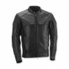 Highway 21 Men's Gunner Black Leather Jacket 1 Highway 21 Men's Gunner Black Leather Jacket -Outlet Jackets Store 755 021 A V1