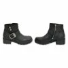 Milwaukee Motorcycle Clothing Company Milwaukee Motorcycle Clothing Co. Women's Capri Black Leather Boots -Outlet Jackets Store 755 583 A V1