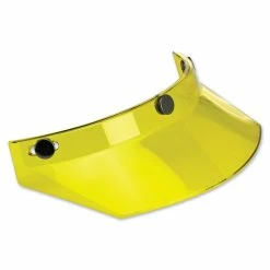 Biltwell Inc. Yellow Translucent 3-Snap Moto Visor -Outlet Jackets Store 803 888 B V1