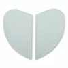 ICON Airmada Gloss White Sideplates -Outlet Jackets Store 973 916 A V1