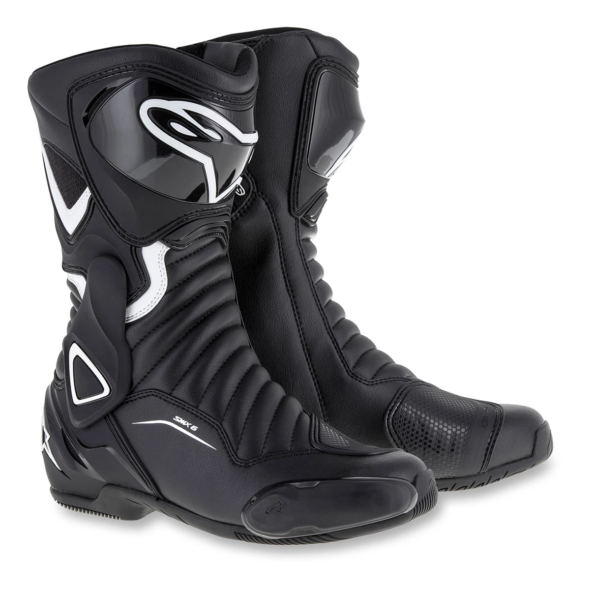 Alpinestars Women's Stella SMX-6 V2 Black/White Boots 3 Alpinestars Women's Stella SMX-6 V2 Black/White Boots