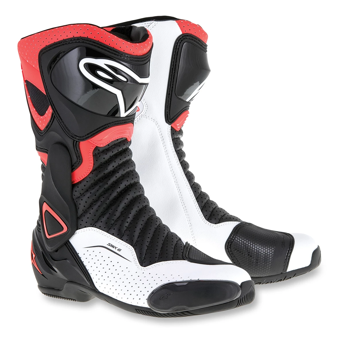 Alpinestars Men's SMX-6 V2 Vented Black/Red Boots 3 Alpinestars Men's SMX-6 V2 Vented Black/Red Boots