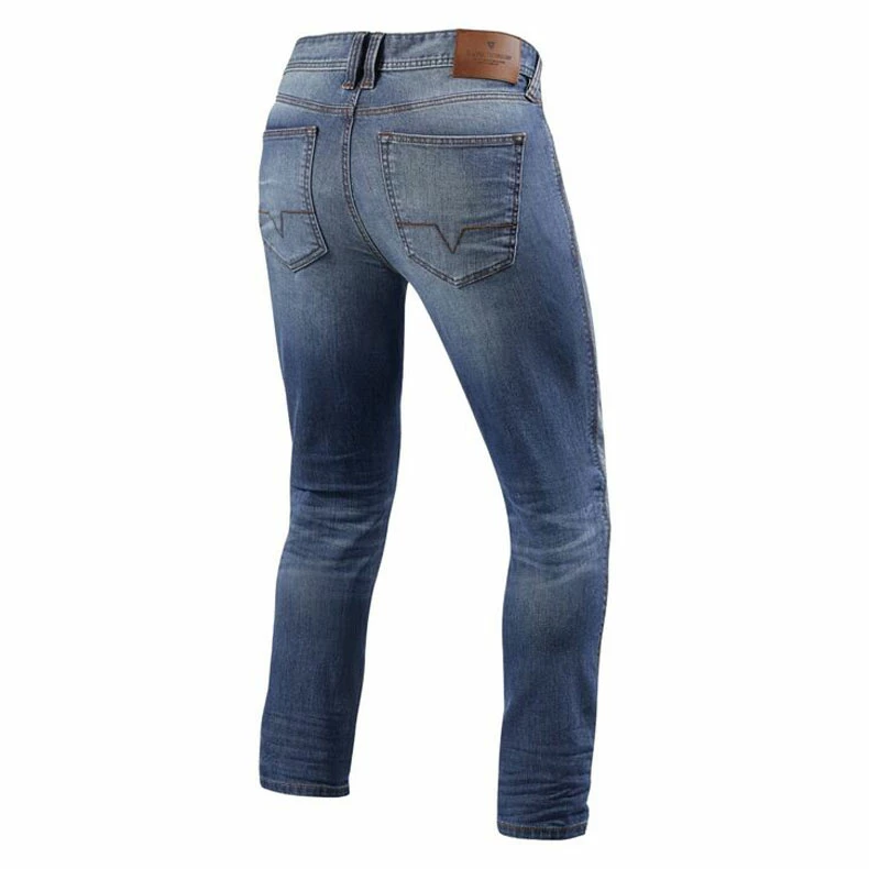 REV'IT! Men Medium Blue Piston Jeans 4 REV'IT! Men Medium Blue Piston Jeans - Image 2