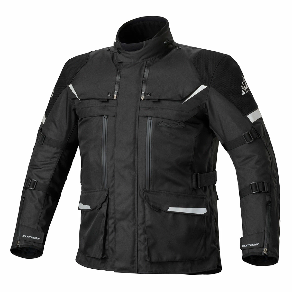 Tour Master Men's Black Mariner Laminated Jacket 3 Tour Master Men's Black Mariner Laminated Jacket