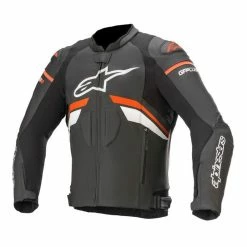 Alpinestars Men's GP Plus R V3 Black/Red/White Leather Jacket