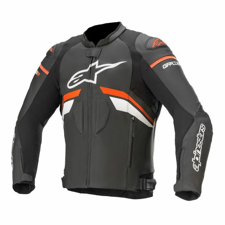 Alpinestars Men's GP Plus R V3 Black/Red/White Leather Jacket 3 Alpinestars Men's GP Plus R V3 Black/Red/White Leather Jacket