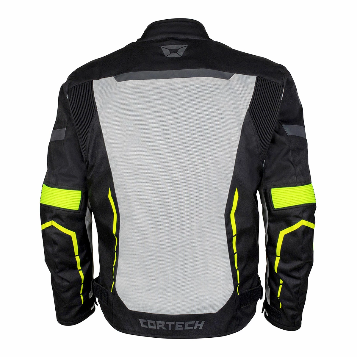 Cortech Men's Hi-Viz Yellow/Black Aero-Flo Air Jacket 4 Cortech Men's Hi-Viz Yellow/Black Aero-Flo Air Jacket - Image 2