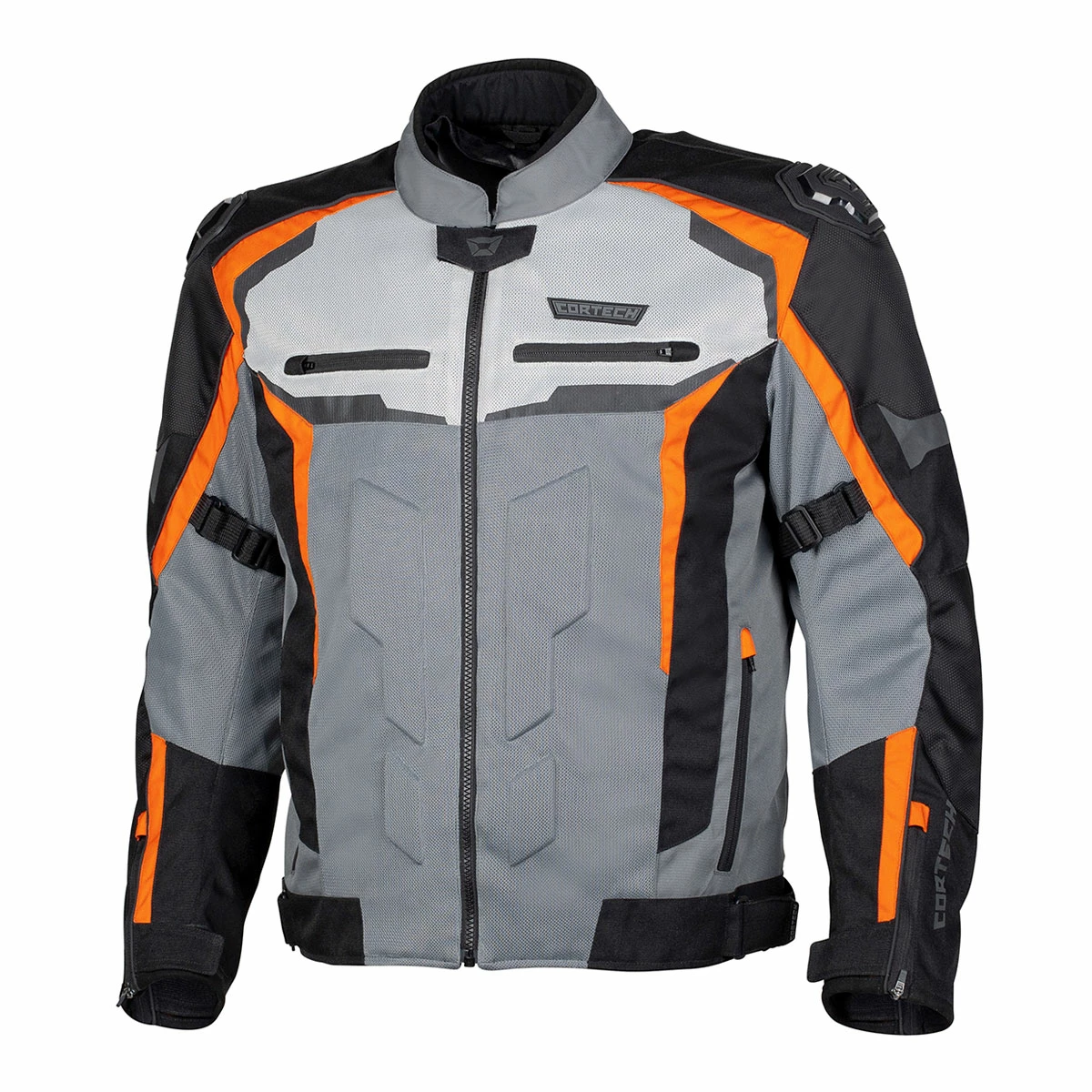 Cortech Orange/Grey Men's Hyper-Flo Air Jacket 5 Cortech Orange/Grey Men's Hyper-Flo Air Jacket - Image 3