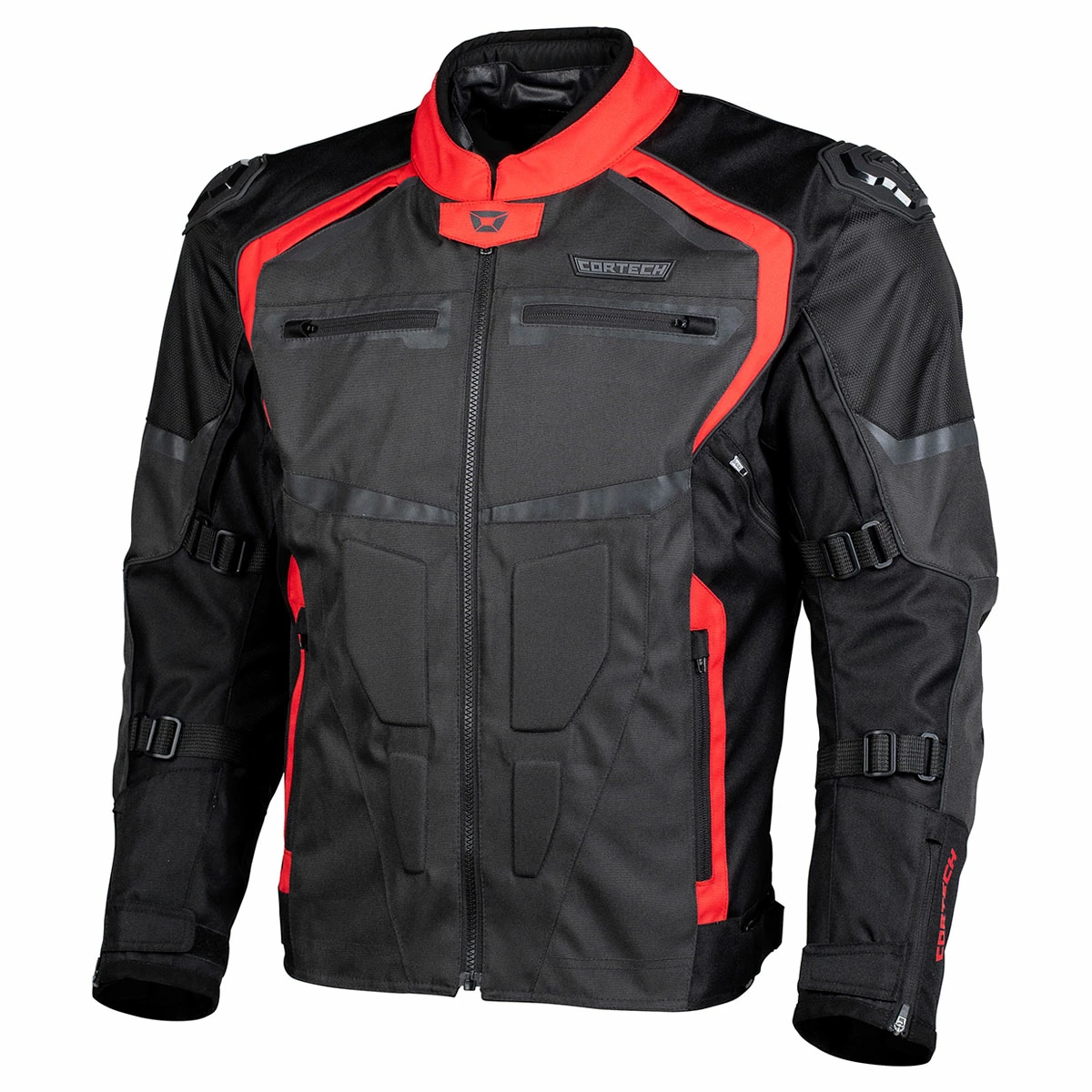 Cortech Men's Red/Grey Hyper-Tec Jacket 3 Cortech Men's Red/Grey Hyper-Tec Jacket