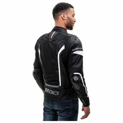 Sedici Men's Chicane Black/White Mesh Jacket 14 Sedici Men's Chicane Black/White Mesh Jacket -Outlet Jackets Store RZ 1845535 E V12